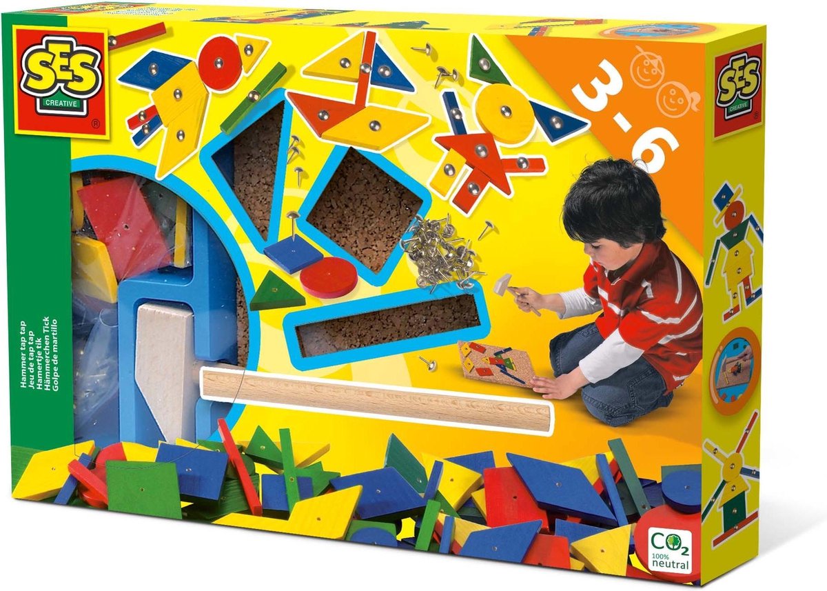 SES Hamertje Tik Original - Hobbypakket - Knutselen voor kinderen