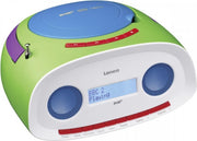 Lenco SCD-70 - Draagbare DAB+/FM Radio CD/MP3-speler met USB speler - Multi kleuren