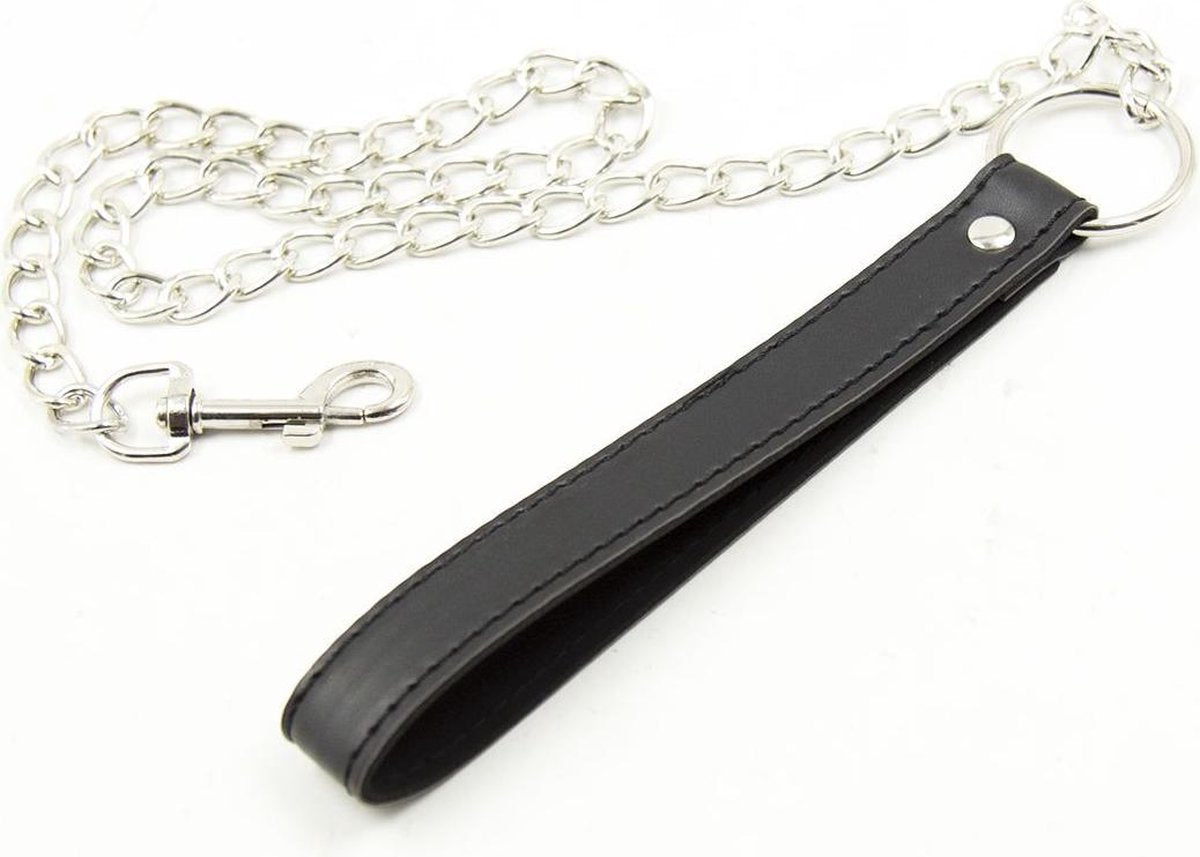 Kiotos Zwarte leiband met ketting