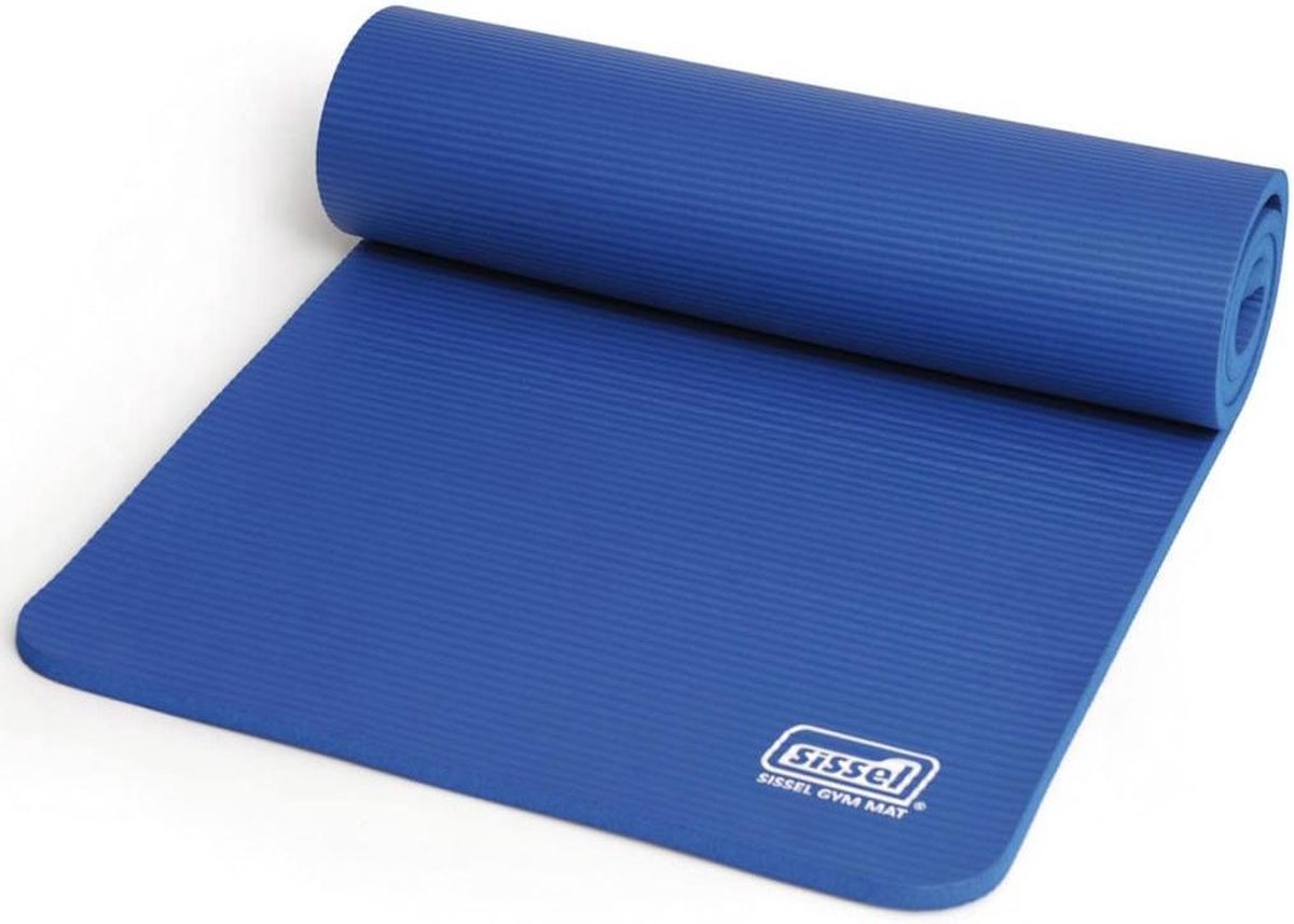 Sissel Sportmat 180x60x1.5 cm blauw SIS-200.001.5