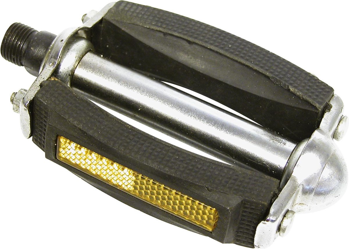 Dresco - Fietspedalen - Classic - Chroom/Zwart