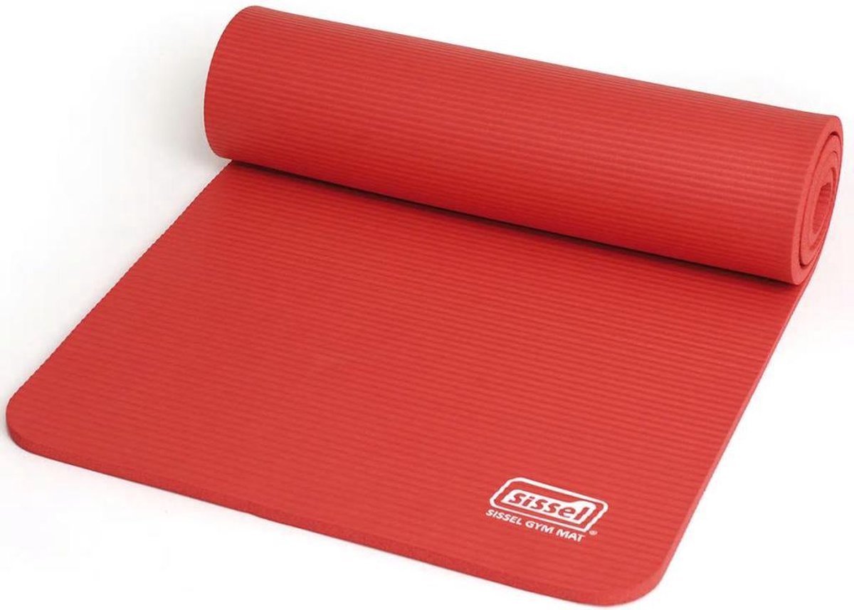 Sissel Sportmat 180x60x1.5 cm rood SIS-200.001.5