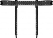 Ouch! Skulls and Bones - Garter Belt with Skulls - Black
