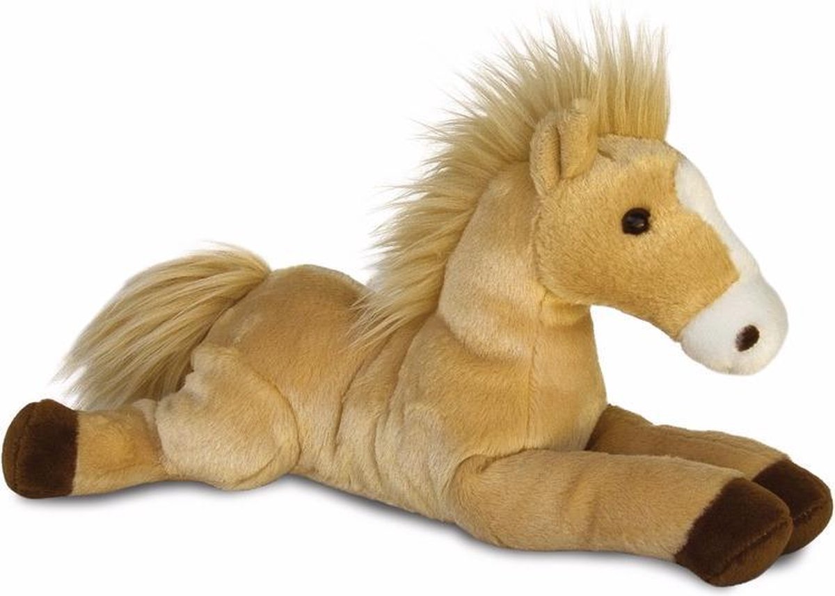 Pluche paarden/veulens knuffel 30 cm