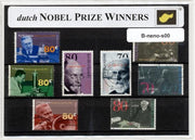 Nederlandse nobelprijswinnaars – Luxe postzegel pakket (A6 formaat) - collectie van verschillende postzegels van Nederlandse nobelprijswinnaars – kan als ansichtkaart in een A6 envelop. Authentiek cadeau - kado - holland - kaart - nobelprijs