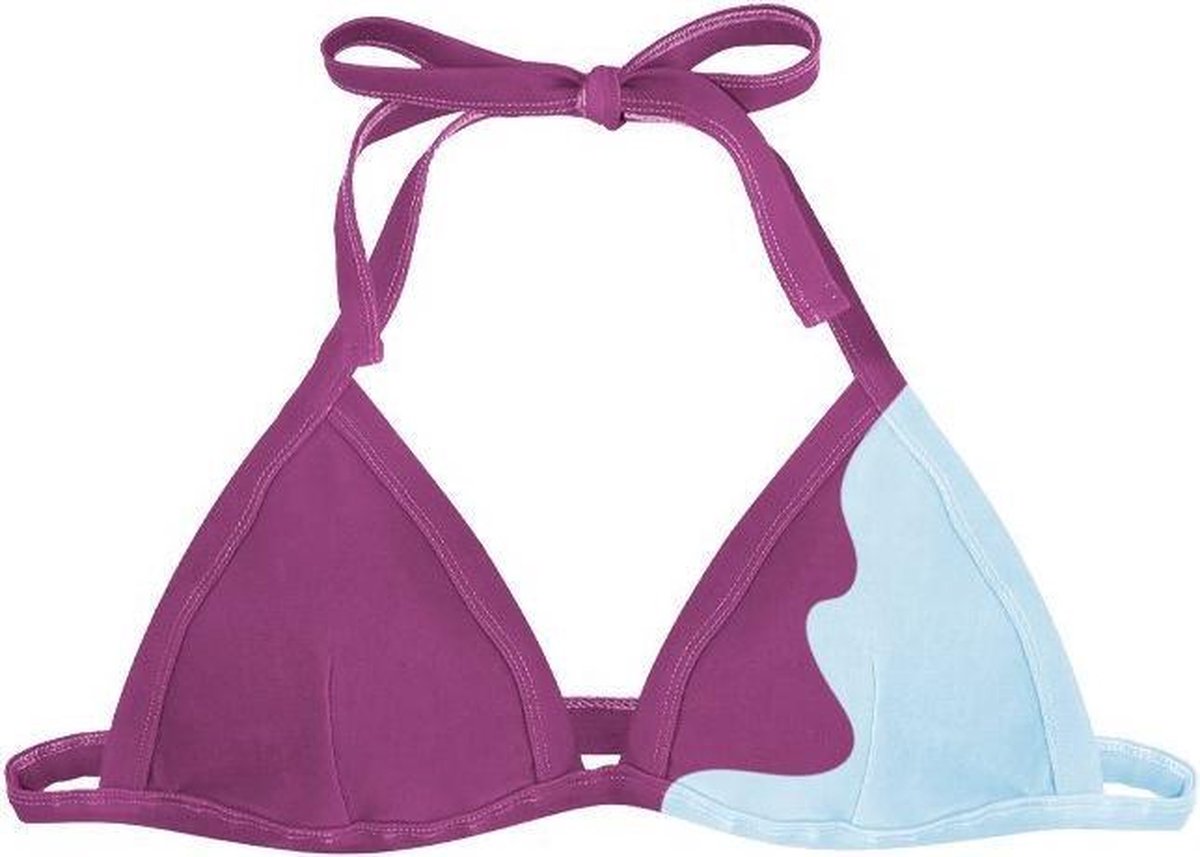 Bikini top | Cherry-Blue