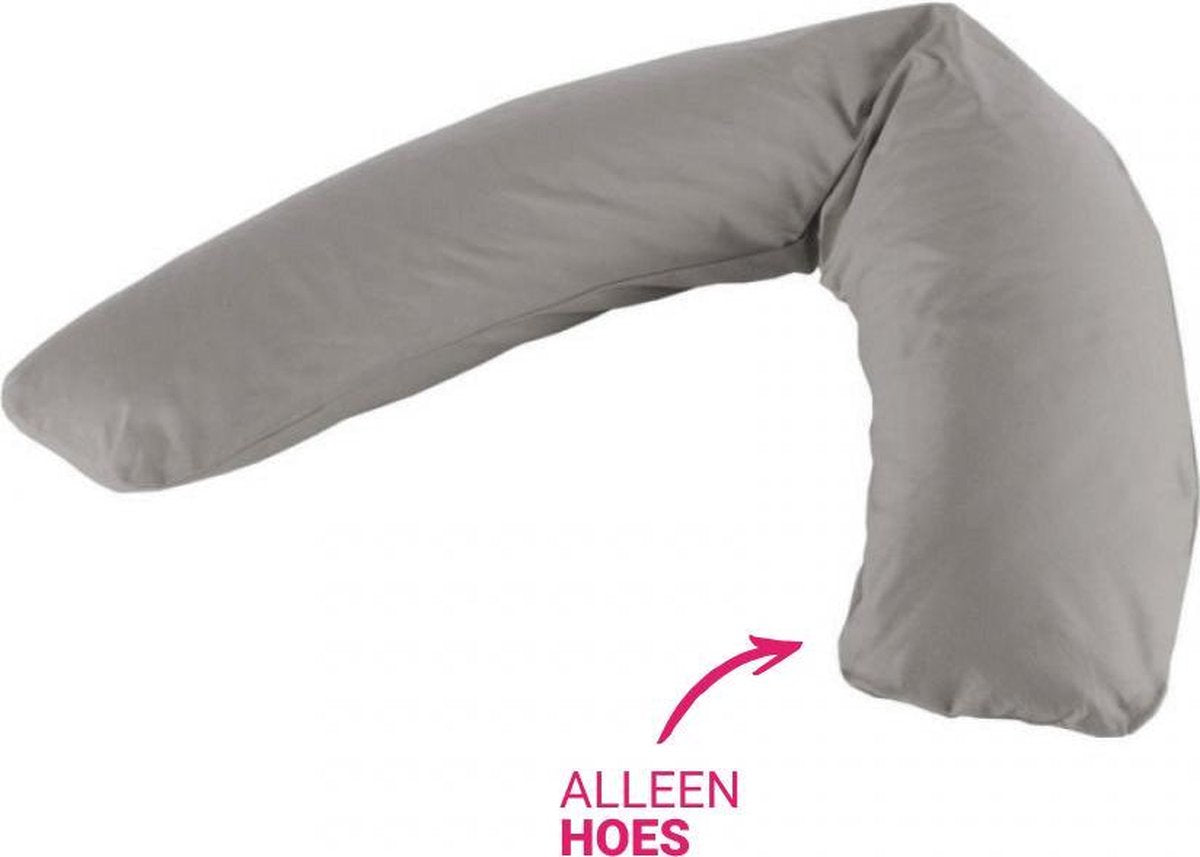Theraline Comfort Voedingskussenhoes (180cm) Grijs