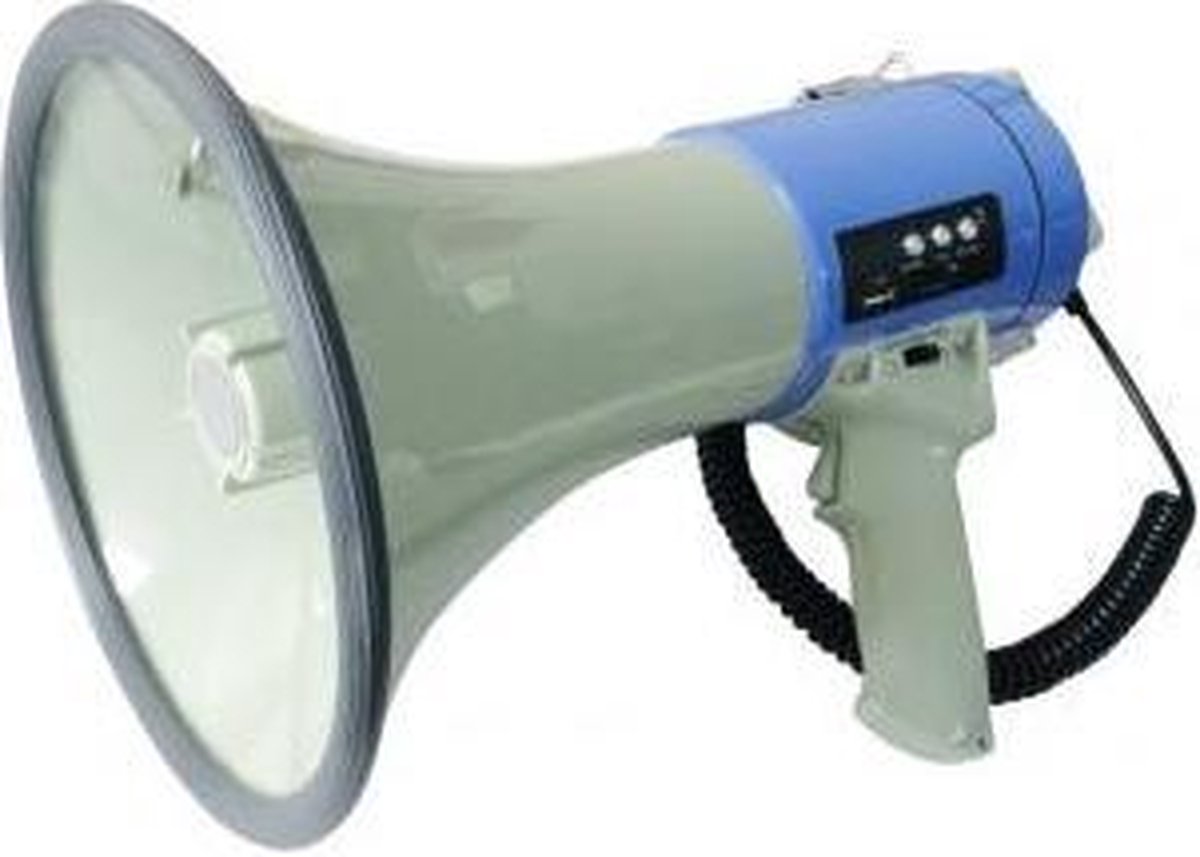 LTC MEGA60USB 60w Megafoon Met Sirene & Usb/sd Slot