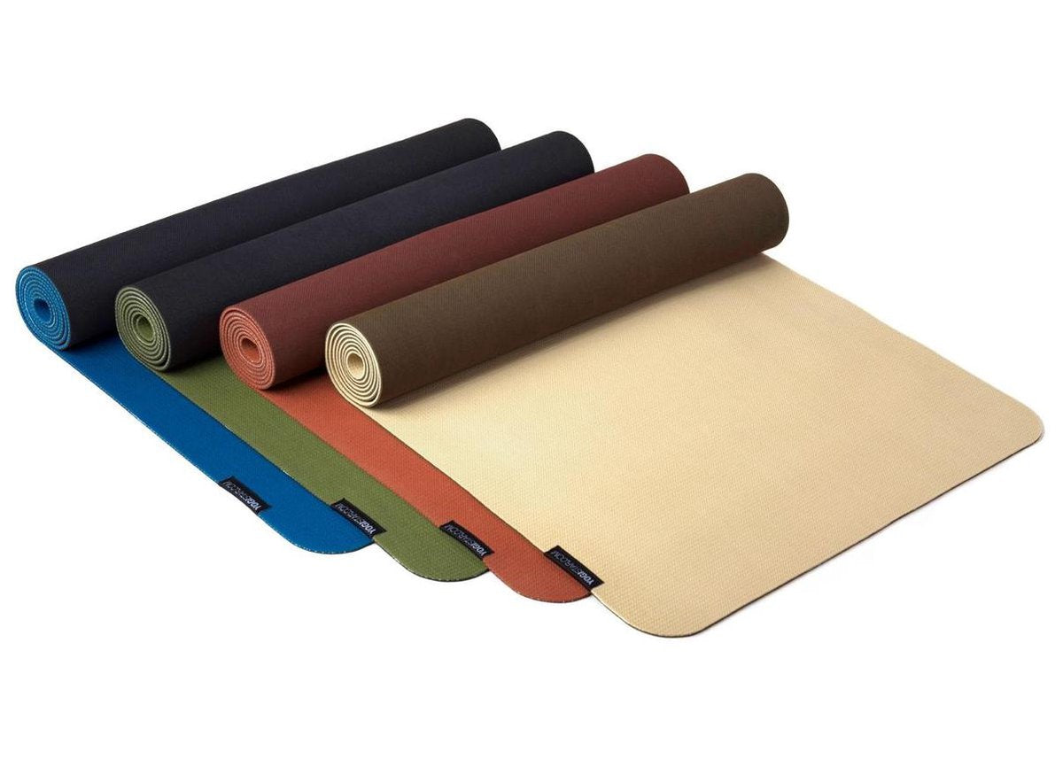 Yogistar Yogamat pure eco red-bordeaux