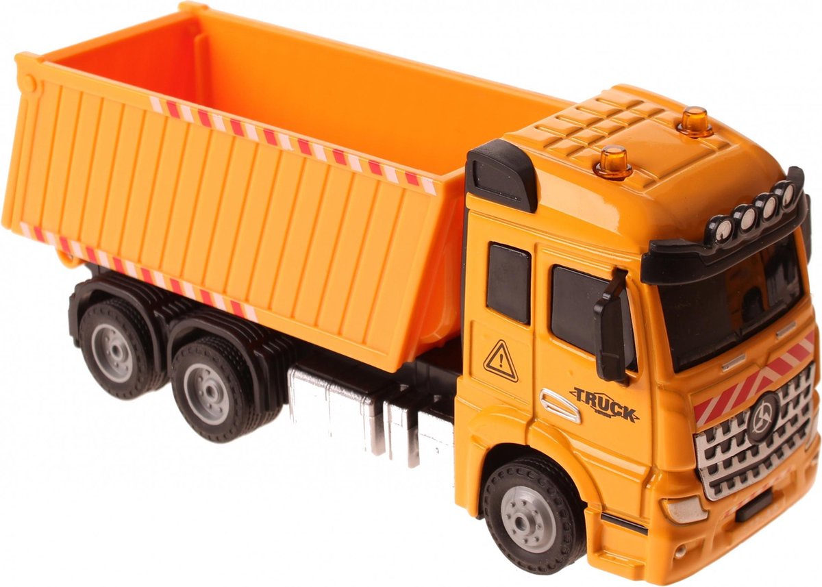 2-play Vrachtwagen Met Licht En Geluid Pull-back 17