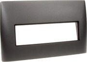 1-DIN Paneel Fiat Stilo 2001-2008 Kleur: Zwart