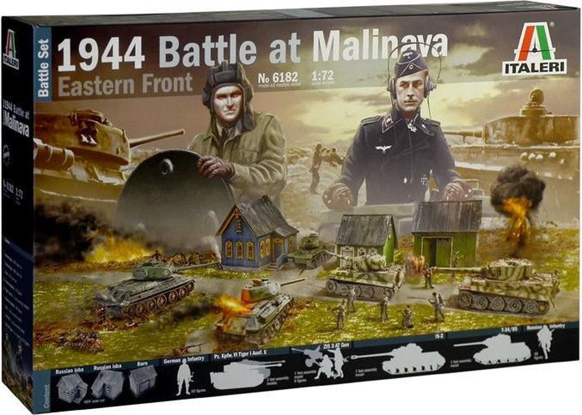Italeri - 1944 Battle At Malinava (Ita6182s)