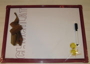 wandmemo chocolat 30x40cm