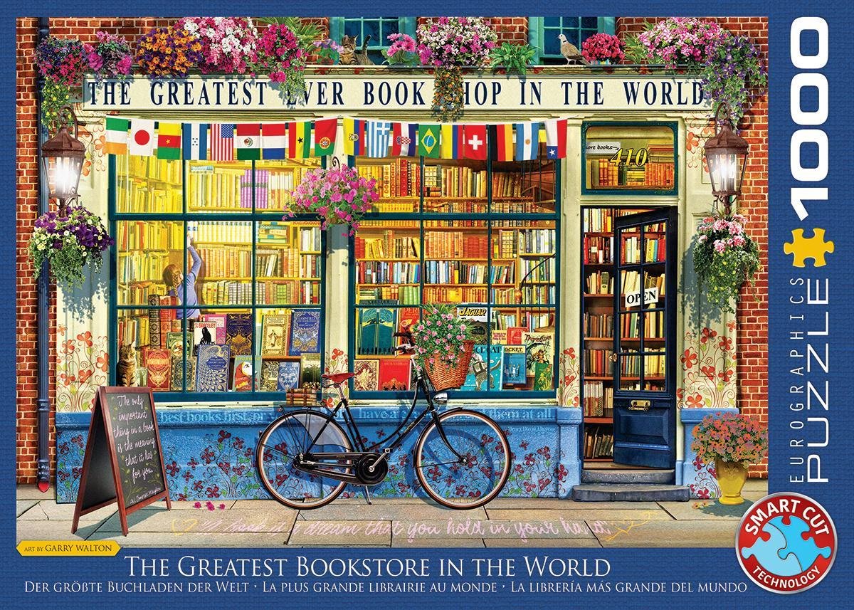 Eurographics puzzel The Greatest Bookstore in the World - 1000 stukjes