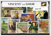 Vincent van Gogh – Luxe postzegel pakket (A6 formaat) : collectie van verschillende postzegels van Vincent van Gogh – kan als ansichtkaart in een A6 envelop