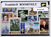 Franklin D. Roosevelt – Luxe postzegel pakket (A6 formaat) - collectie van verschillende postzegels van Franklin D. Roosevelt – kan als ansichtkaart in een A6 envelop. Authentiek cadeau - kado - geschenk - kaart - president - amerika - VS - USA