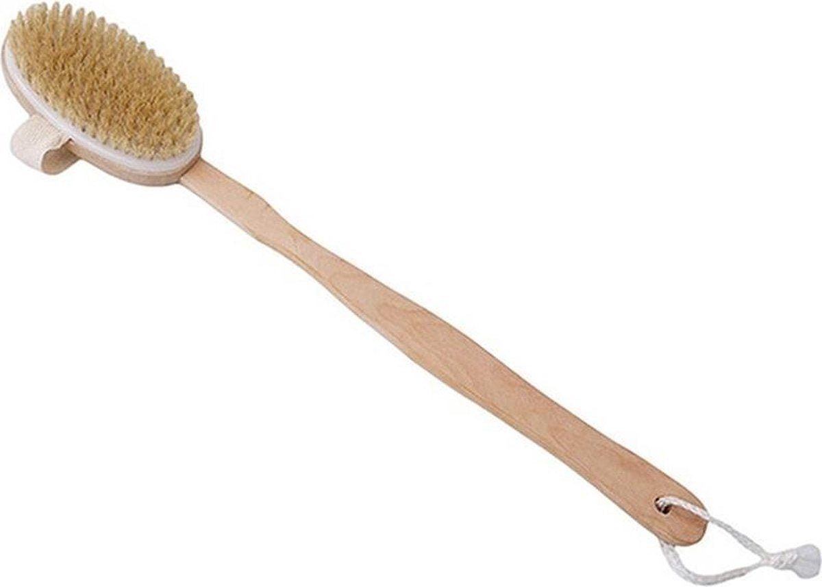 TimeCares Dry Brush – Anti Cellulitis – Douche en Badborstel – Droogborstel – Rugborstel – Lichaamsborstel – Dry Brushing Huidborstel – Cellulitis Borstel