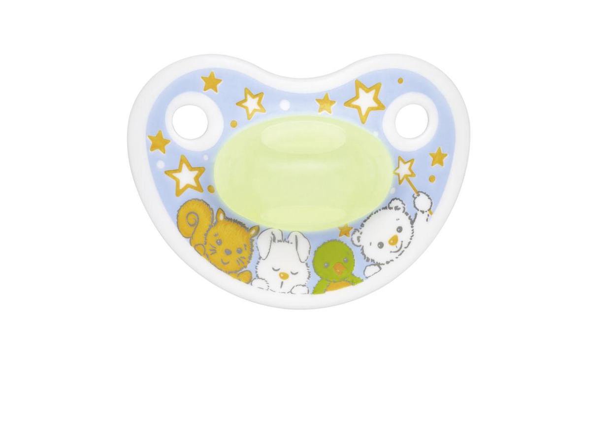 Bibi Happiness fopspeen Glow in the Dark 6-16 mnd