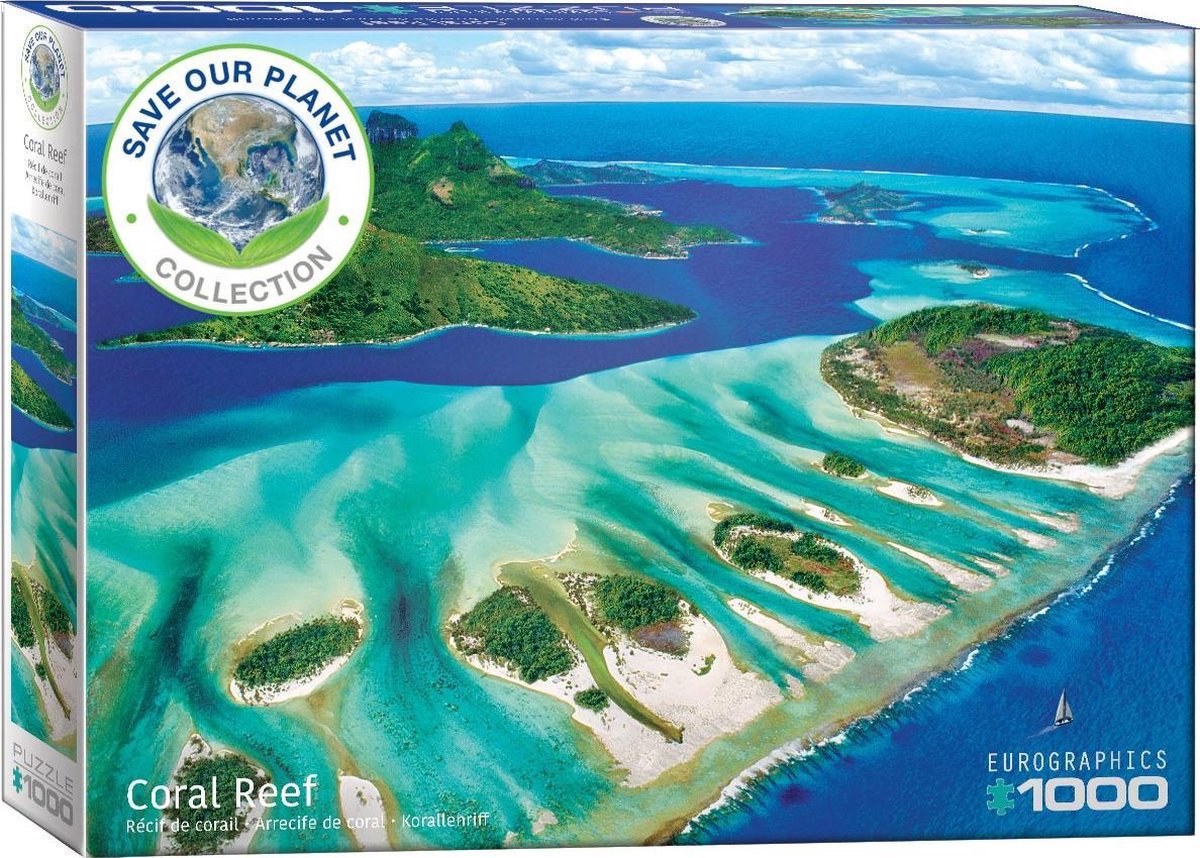 Puzzel - Save the Planet! Coral Reef (1000)