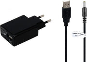 3A lader TUV gekeurd 1 m Oplaadkabel en oplader adapter met stekker. Past ook op Arnova 10