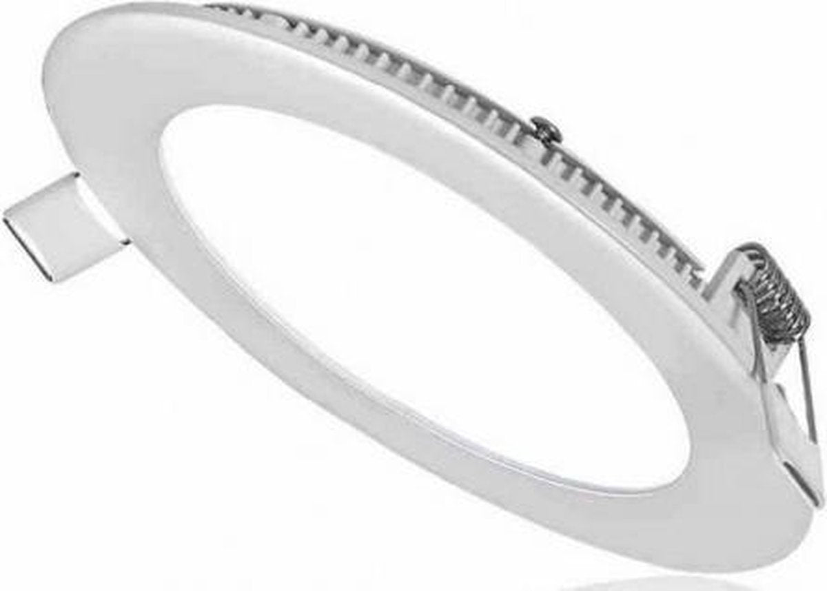 SAMLIGHT LEDPANEEL INBOUW ROND 6W 120mm 3000K warmwit