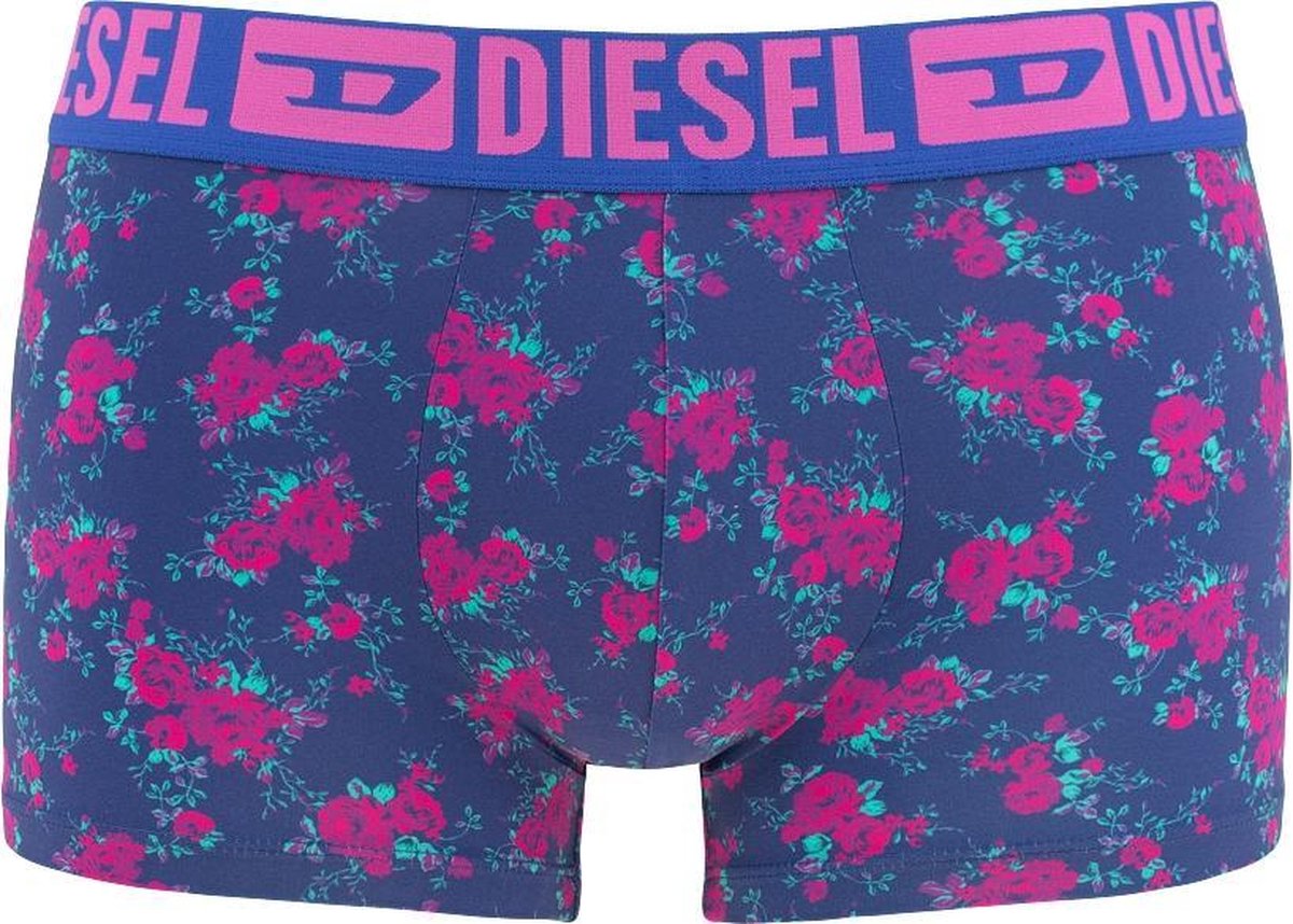 Diesel 55-D trunk flowers blauw - M