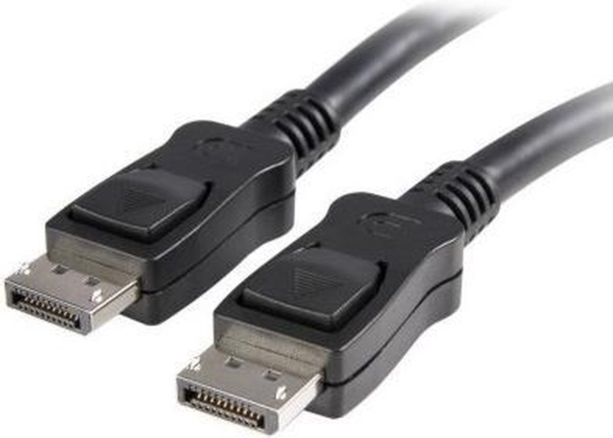 TECHly DisplayPort Aansluitkabel 2.00 m ICOC-DSP-A14-020 Zwart [1x DisplayPort stekker - 1x DisplayPort stekker]