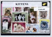 Kittens – Luxe postzegel pakket (A6 formaat) : collectie van verschillende postzegels van kittens – kan als ansichtkaart in een A6 envelop - authentiek cadeau - kado tip - geschenk - kaart - kat - kater - poes - kitten - huisdier - katten - huisdier