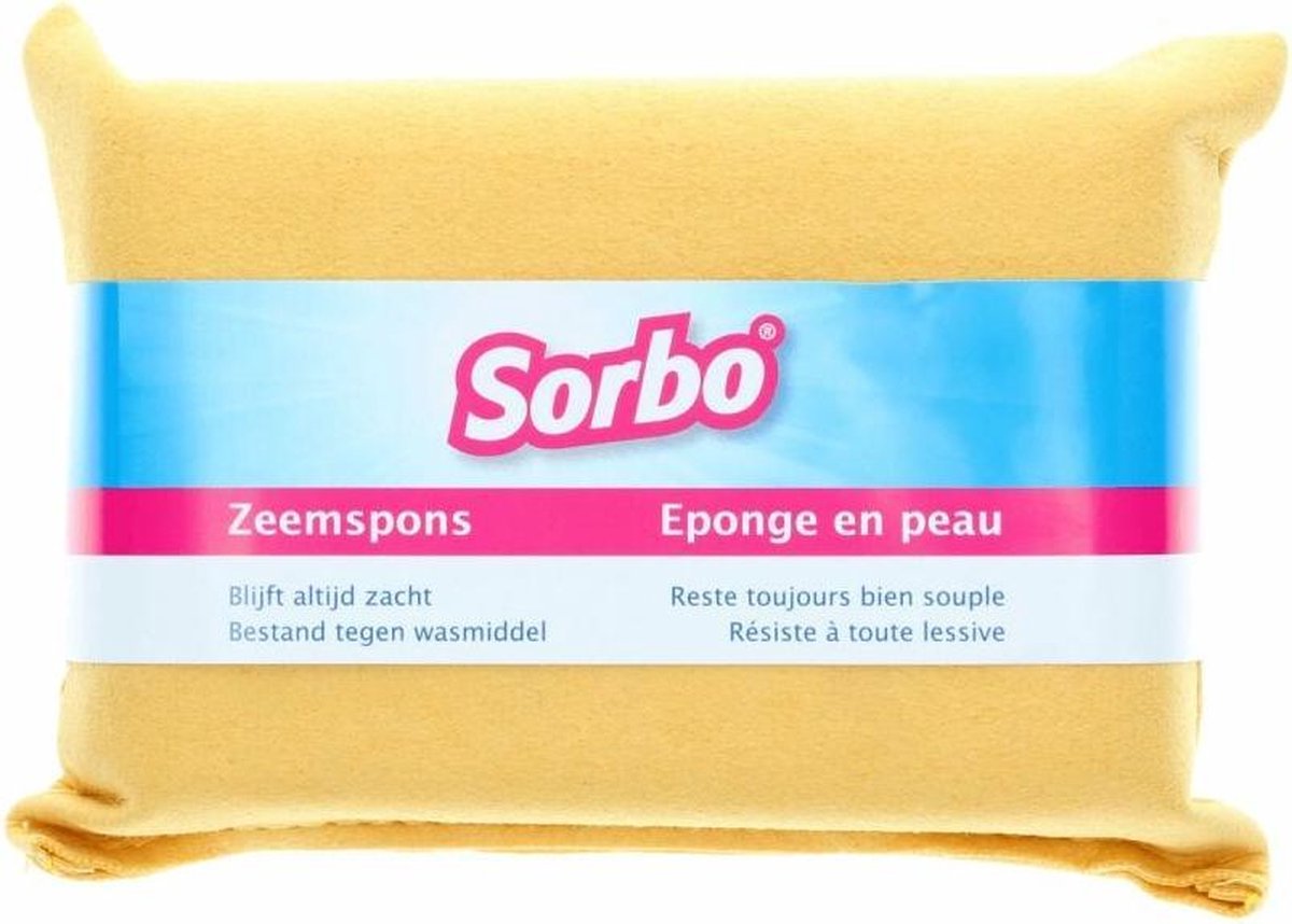 Sorbo Natuurzeemspons 10x14x3