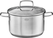 Rösle Kookpan Basic Line 2 Liter Rvs Zilver