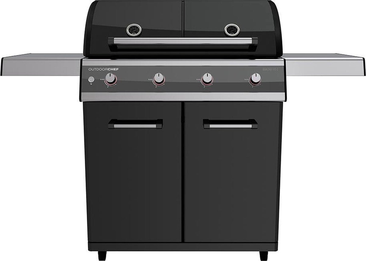 Outdoorchef Dualchef 415 G D-line BBQ zwart