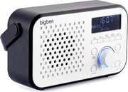 Bigben Draagbare DAB+/FM-radio - Zwart/Wit