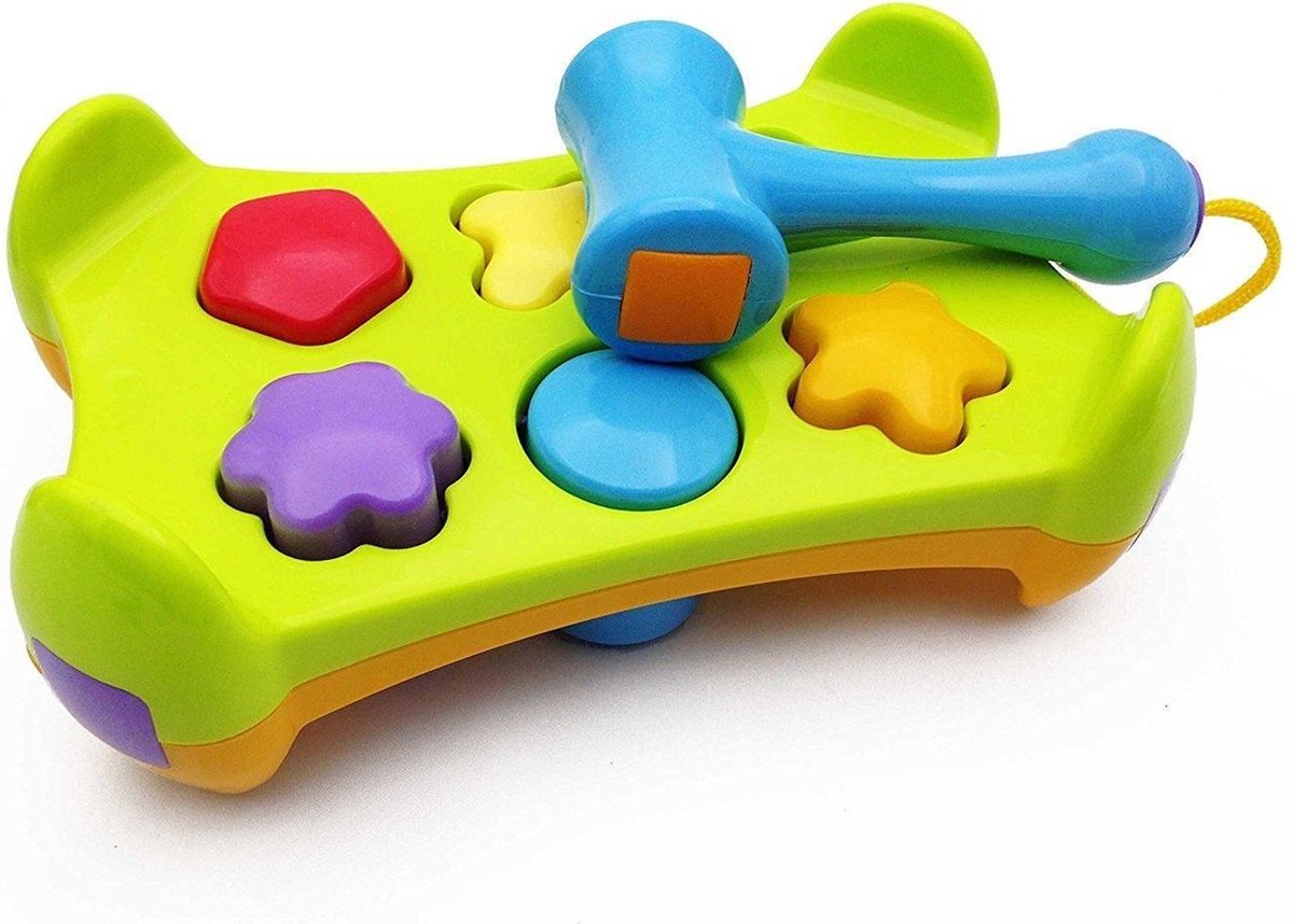Baby Toys Hamerbank 8-delig Groen