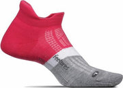 Feetures Elite Light Cushion No Show Tab - Fierce Magenta - Hardloopsokken - Sportsokken - S - 34 t/m 37