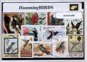Kolibri's – Luxe postzegel pakket (A6 formaat) : collectie van verschillende postzegels van kolibri's – kan als ansichtkaart in een A6 envelop - authentiek cadeau - kado - geschenk - kaart  - vogel - zwaluwachtige - Trochilidae - snel - nectar