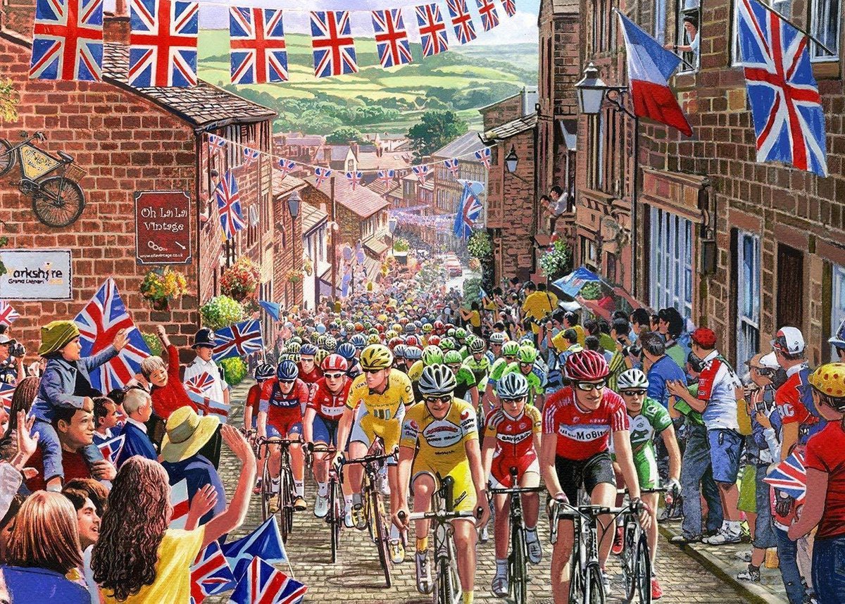 Gibsons puzzel Le Tour de Yorkshire - 1000 stukjes