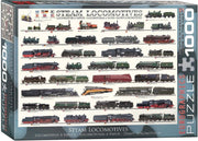 Eurographics puzzel Steam Locomotives - 1000 stukjes
