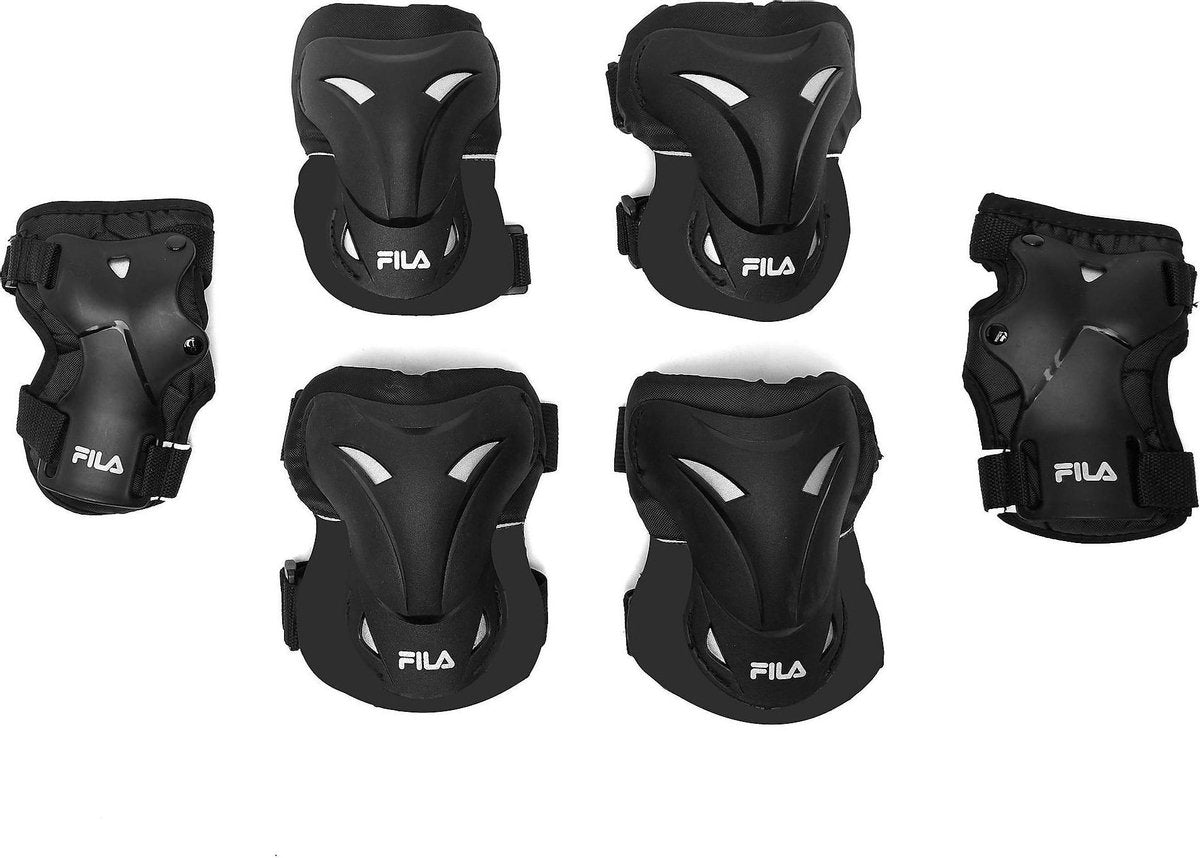 Fila Skate Bescherming 3-Pack Zwart - Maat XL