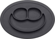 Ezpz mini placemat en bordje in één slate Mini mat slate