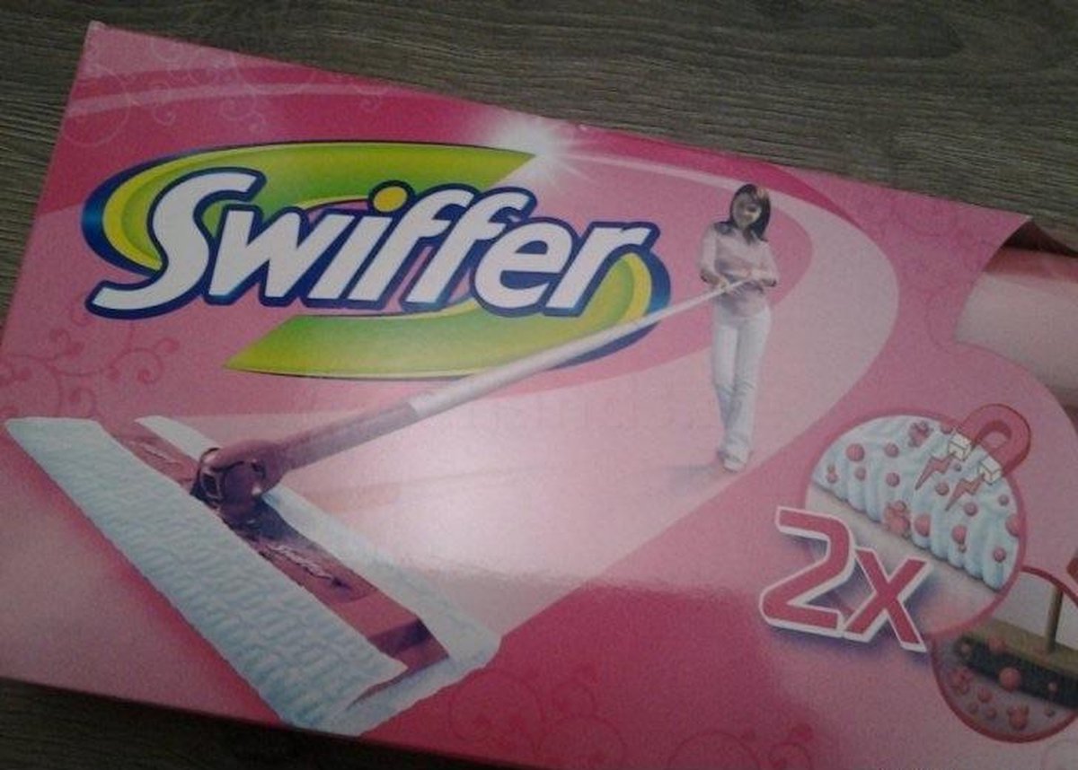 Swiffer Vloerreiniger | Vloerwisser Starterkit + 2 Vloerdoekjes