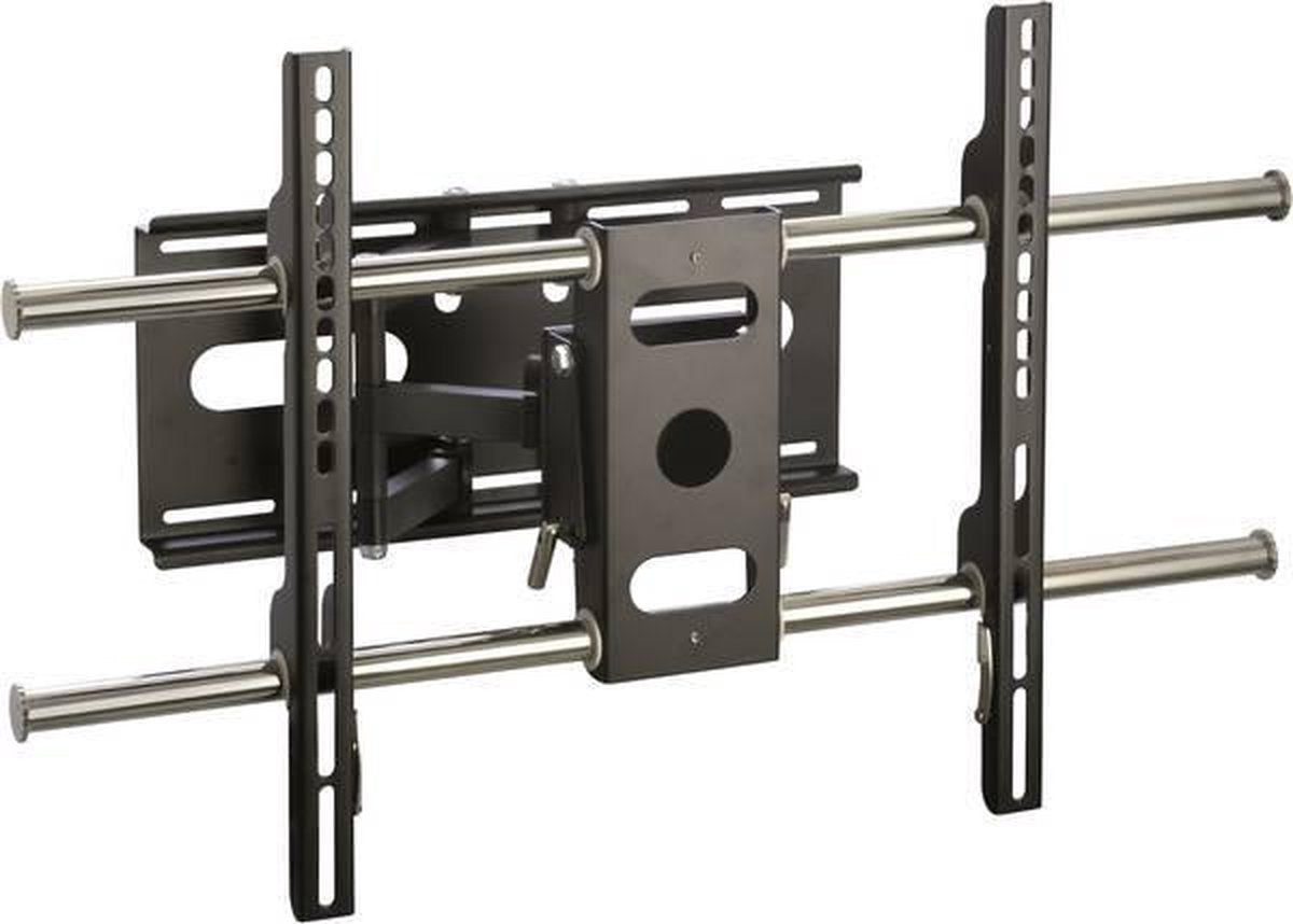 Schwaiger TV wall mount 37"-70" 2 gewrichten zwart. Max.60KG