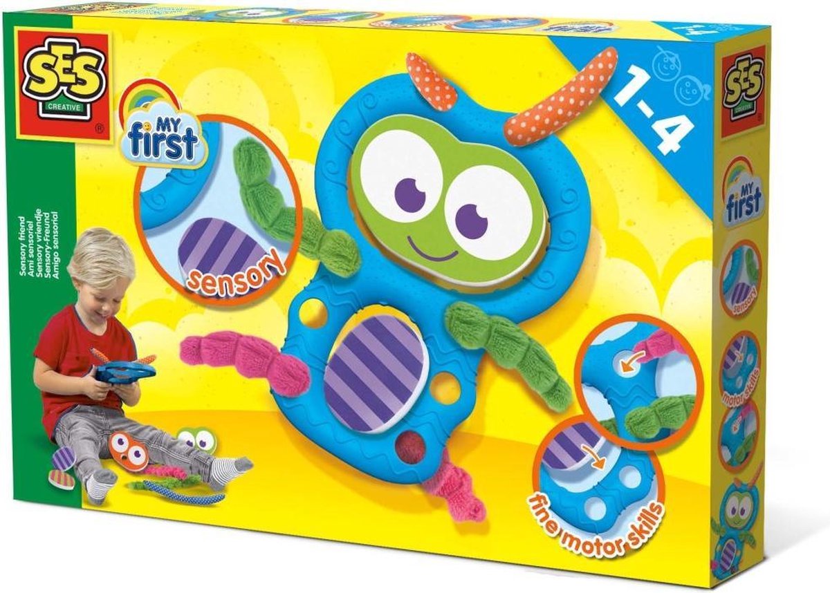 My first Sensory vriendje - Hobbypakket - Knutselpakket - Knutselen voor kinderen