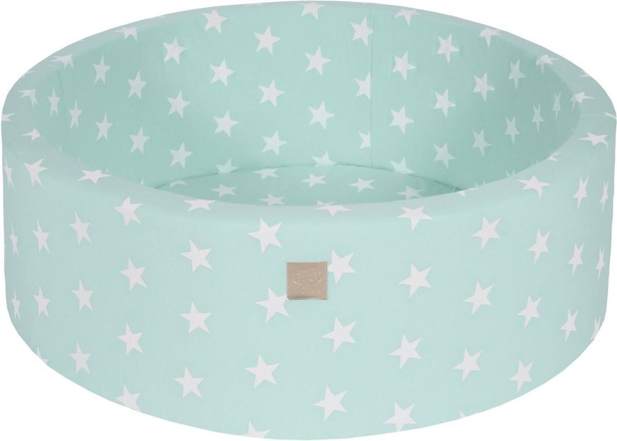 ballenbak XL Mint sterren - 90x30 excl. ballen