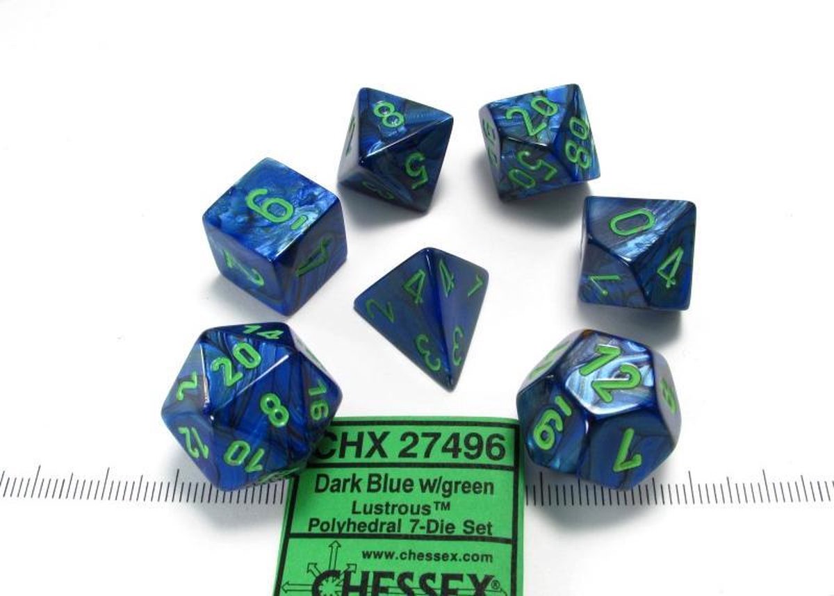 Chessex dobbelstenen set