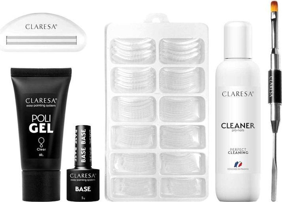 Claresa Polygel Set Compleet Clear
