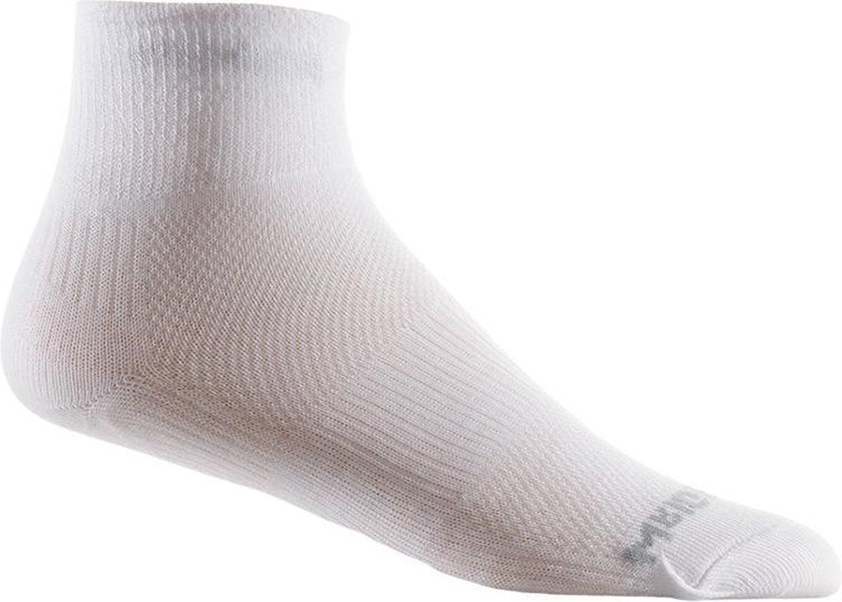 Wrightsock Coolmesh Quarter - Wit - S (34 - 37)