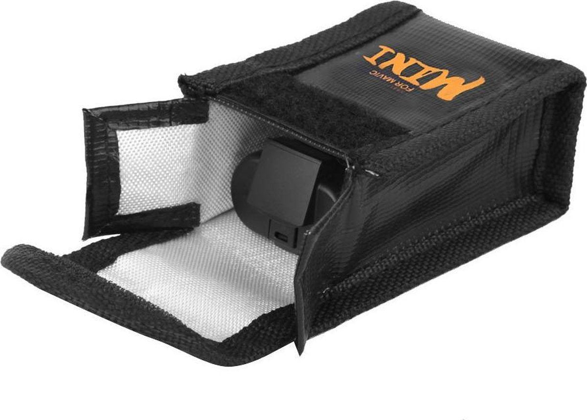 50CAL DJI Mavic Mini Small LiPo accu battery safety bag (1 accu)