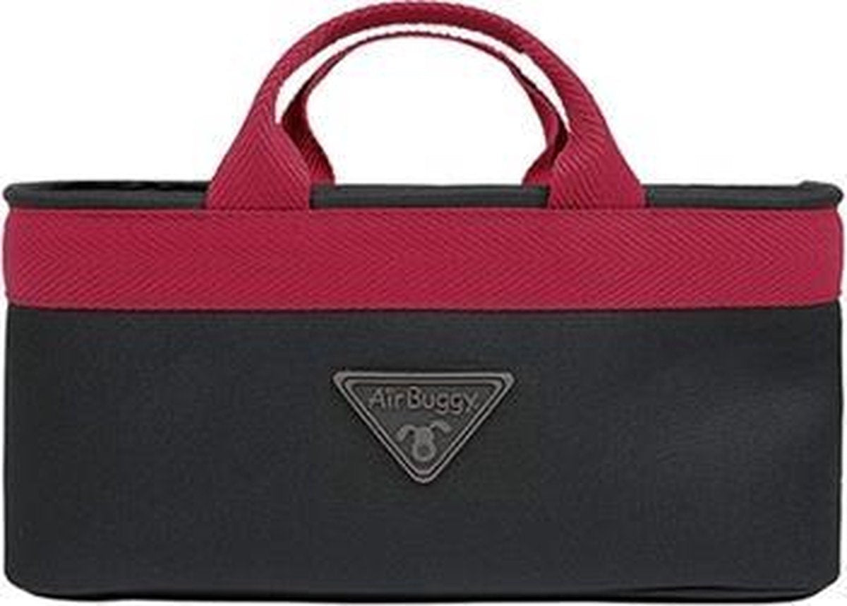 Airbuggy handtas hondenbuggy cordura organizer rood - 38x12x17 cm - 1 stuks
