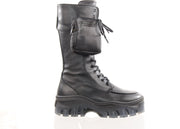 BRONX stoere dameslaars "Jaxstar HI" - zwart - maat 36