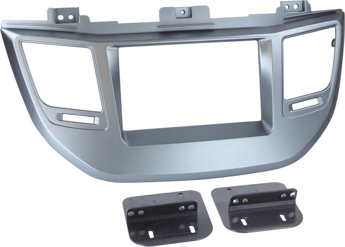 2-DIN Paneel Hyundai Tucson 2015-> Kleur: zilver